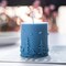 3D Cylinder Christmas Candle Molds,Silicone Soap Mold(Random Mold Color)